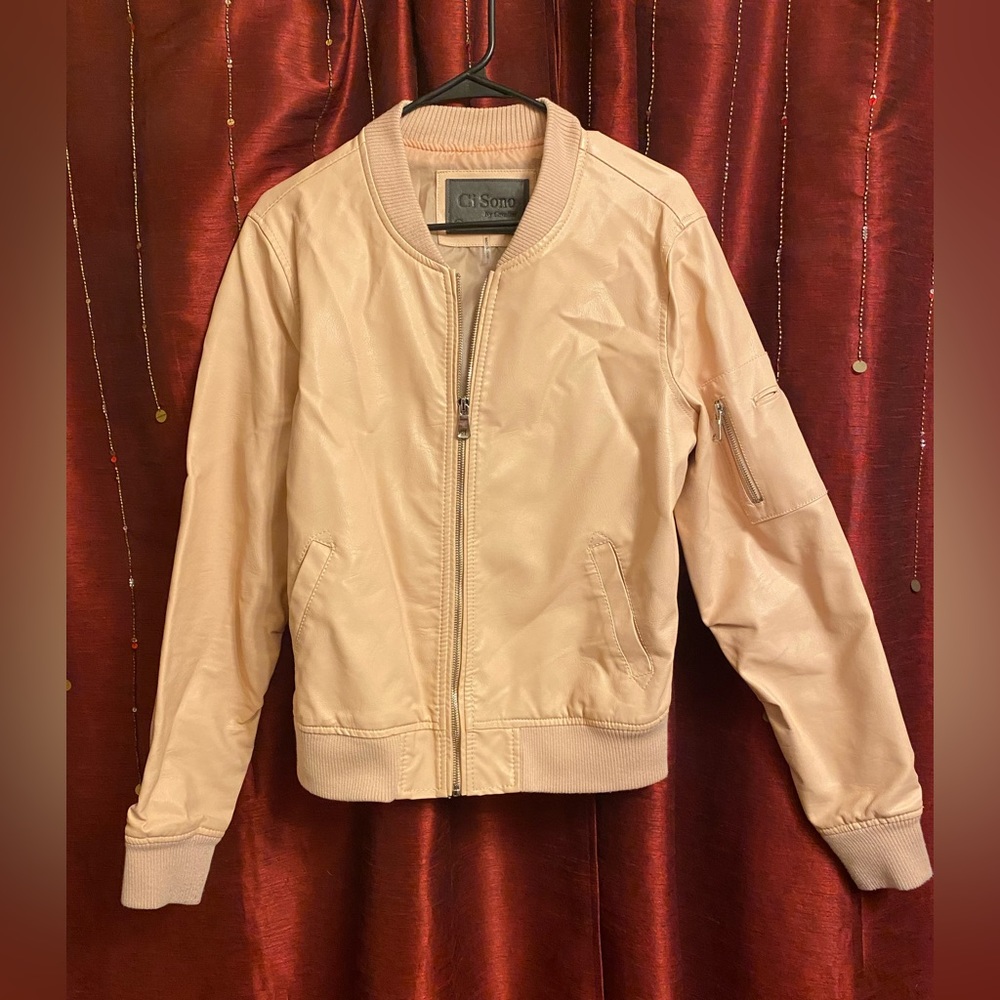 Ci Sono Leather Jacket